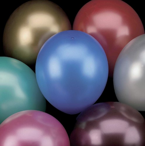 BALLONNEN METALLIC 10ST 10 Stuk