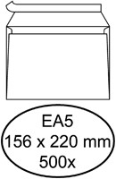 Envelop Quantore bank EA5 156x220 zk 80gr wt 500 Stuk