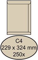 Envelop Quantore akte C4 229x324 120gr cremekraft 250 Stuk