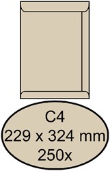 Envelop Quantore akte C4 229x324 120gr cremekraft 250 Stuk