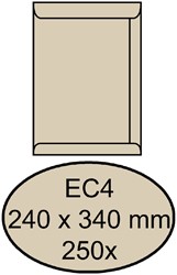 Envelop Quantore akte EC4 240x340 120gr cremekraft 250 Stuk