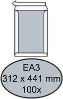 Envelop Quantore bordrug EA3 312x441 zk 120gr wt 100 Stuk