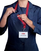 Textielkoord Durable 8137 karabijnhaak donkerblauw 1 Stuk-2