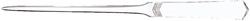 Briefopener MAULslim RVS heft smal lemmet 24cm NI 1 Stuk