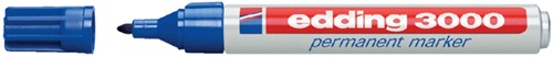 Viltstift edding 3000 rond 1.5-3mm blauw 4 Stuk-2