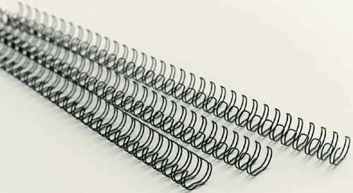 Draadrug GBC 11mm 34rings A4 zilver 100 Stuk-2