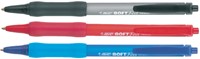 Balpen Bic soft feel clic M rood 1 Stuk-3