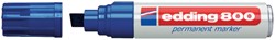 Viltstift edding 800 schuin 4-12mm blauw 1 Stuk