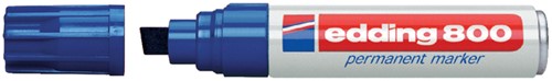 Viltstift edding 800 schuin 4-12mm blauw 1 Stuk