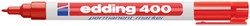 Viltstift edding 400 rond 1mm rood 1 Stuk