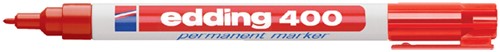 Viltstift edding 400 rond 1mm rood 1 Stuk