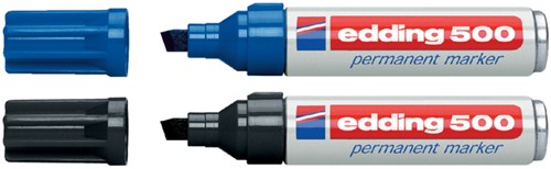 Viltstift edding 500 schuin 2-7mm ass 10 Stuk-2