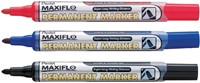 Viltstift Pentel NLF50 Maxiflo rond 1mm rood 1 Stuk-2