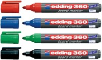 Whiteboardmarker edding 360 rond 1.5-3mm blauw 1 Stuk-2