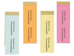 Ticketrollen en consumptiebonnen