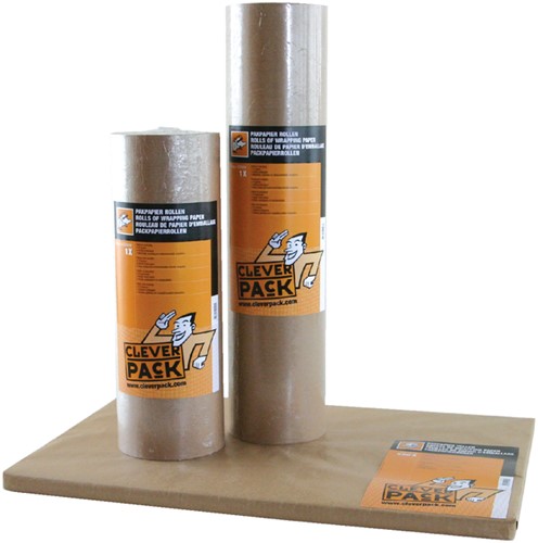 Inpakpapier CleverPack kraft 70gr 700mmx220m 1 Rol-2