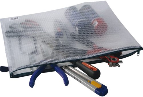 OPBERGTAS HF2 HANDY POUCH A4 BLAUWE RITS 1 STUK