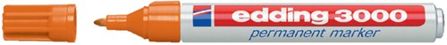 Viltstift edding 3000 rond 1.5-3mm oranje 1 Stuk