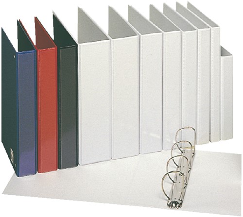 Ringband Ess panorama A4 4-rings D-mech 25mm blauw 1 Stuk-2