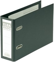 Ordner Elba Rado Plast a5 dwars 75mm pvc zw 1 Stuk