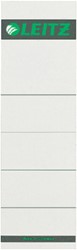 Rugetiket Leitz breed 57x191mm karton grijs 10 Vel