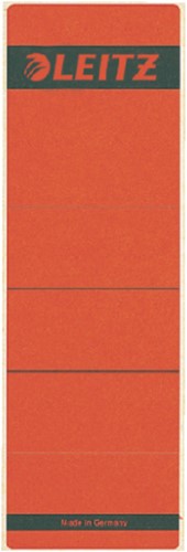RUGETIKET LEITZ 1642 62X192MM ROOD 10 Vel