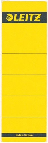 RUGETIKET LEITZ 1642 62X192MM GEEL 10 Vel