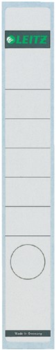Rugetiket Leitz 39x285mm zelfkl wit 10 Vel