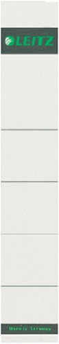 RUGETIKET LEITZ 1608 32X191MM KARTON GRIJS 10 Stuk