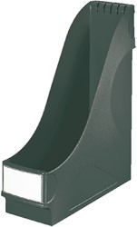 Tijdschriftencassette Leitz extra breed zwart 1 Stuk