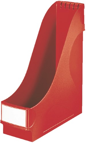 Tijdschriftencassette Leitz extra breed rood 1 Stuk