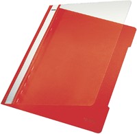 Snelhechter Leitz standaard A4 PP rood 1 Stuk