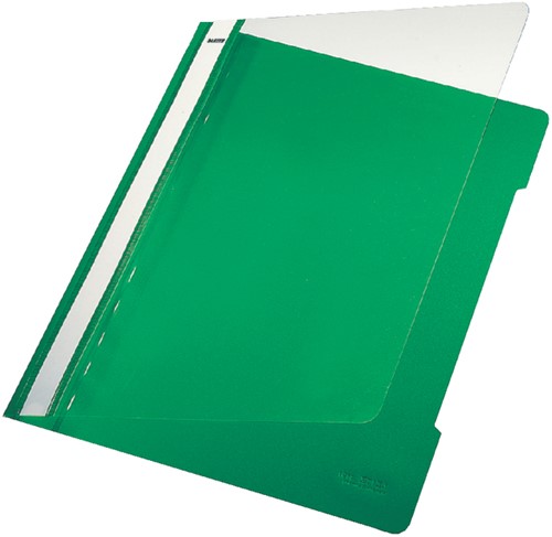 Snelhechter Leitz standaard A4 PP groen 1 Stuk
