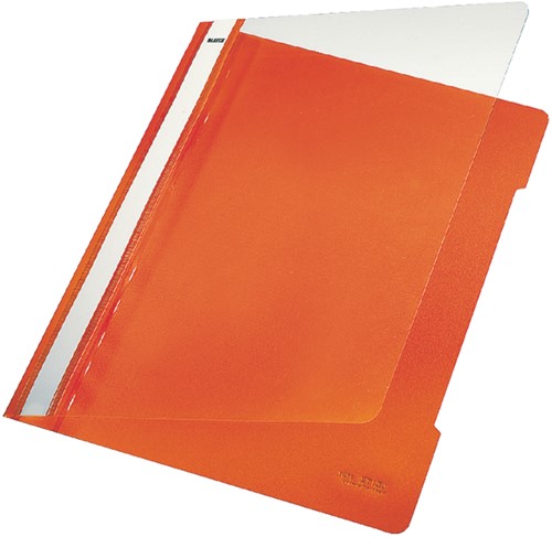Snelhechter Leitz standaard A4 PP oranje 1 Stuk