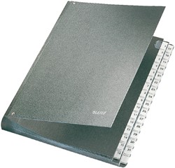 Bureaumap Leitz 1-31 270x354x345mm hardboard zwart 1 Stuk