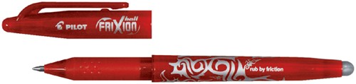 Rollerpen PILOT friXion BL-FR7 M rood 1 Stuk