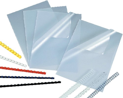 Voorblad GBC A3 PVC 300micron transparant 100 Stuk-2