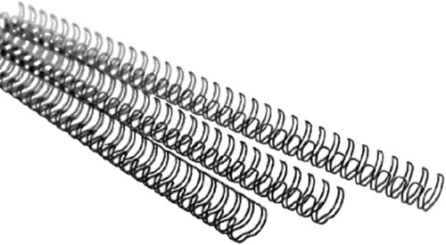 Draadrug GBC 12mm US 21rings A4 zilver 100 Stuk-2