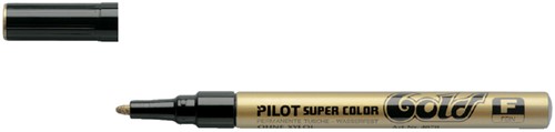 Viltstift PILOT Super SC-G F goud 1 Stuk