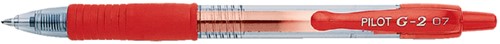 Gelschrijver PILOT BL-G2+-7 M rood 1 Stuk