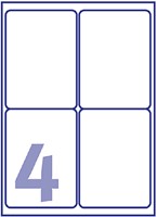 Etiket Avery L4733REV-25 99.1x139mm wit 100st 25 Vel-2