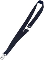 Textielkoord Durable 8137 karabijnhaak zwart 1 Stuk