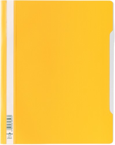 Snelhechter Durable A4 PVC geel 1 Stuk