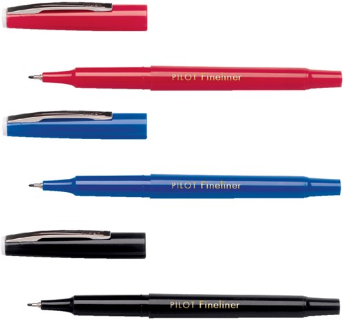 Fineliner PILOT SW-PPF F zwart 1 Stuk-2