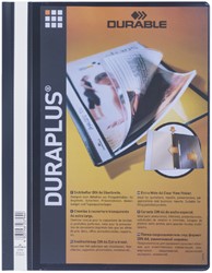 Snelhechtmap Durable Duraplus A4 zwart 1 Stuk