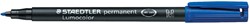 Viltstift Staedtler OHP Lumo M 317 perm blauw 1 Stuk