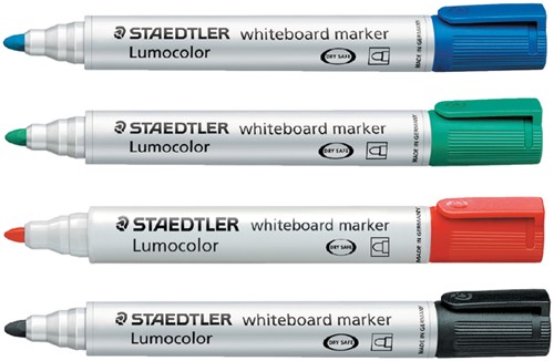 Whiteboardmarker Staedtler 351 rond 2mm blauw 1 Stuk-2