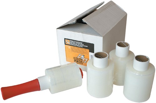 Wikkelfolie CleverPack 10cmx250m + afroller tr 6 Rol