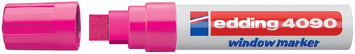 Krijtstift edding 4090 window blok 4-15mm neon rz 1 Stuk-2