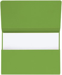 Pocketmap Secolor folio recy karton 250gr gn 1 Stuk